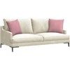 Sofa Pagalvės 2 pcs Rožinė 45 x 45 cm Kordūrinis audinys