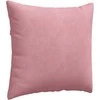 Sofa Pagalvės 2 pcs Rožinė 45 x 45 cm Kordūrinis audinys
