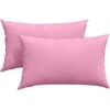 Sofa Pagalvės 2 pcs Rožinė 50 x 30 cm audinys
