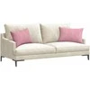 Sofa Pagalvės 2 pcs Rožinė 60 x 40 cm Kordūrinis audinys