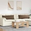 Sofa Pagalvės 2 pcs Ruda 120 x 40 cm audinys