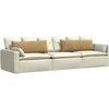Sofa Pagalvės 2 pcs Ruda 120 x 40 cm Kordūrinis audinys