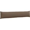 Sofa Pagalvės 2 pcs Ruda 200 x 40 cm audinys