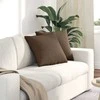 Sofa Pagalvės 2 pcs Ruda 45 x 45 cm audinys