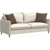 Sofa Pagalvės 2 pcs Ruda 45 x 45 cm audinys
