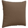 Sofa Pagalvės 2 pcs Ruda 45 x 45 cm audinys