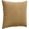 Sofa Pagalvės 2 pcs Ruda 45 x 45 cm Kordūrinis audinys