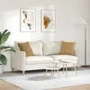 Sofa Pagalvės 2 pcs Ruda 45 x 45 cm Kordūrinis audinys