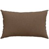 Sofa Pagalvės 2 vnt. audinys Ruda 50 x 30 cm