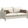 Sofa Pagalvės 2 pcs Ruda 50 x 30 cm audinys