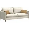 Sofa Pagalvės 2 pcs Ruda 50 x 30 cm Kordūrinis audinys