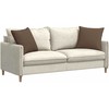 Sofa Pagalvės 2 pcs Ruda 50 x 50 cm audinys