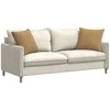 Sofa Pagalvės 2 pcs Ruda 50 x 50 cm Kordūrinis audinys