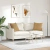 Sofa Pagalvės 2 pcs Ruda 50 x 50 cm Kordūrinis audinys