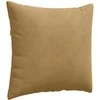 Sofa Pagalvės 2 pcs Ruda 50 x 50 cm Kordūrinis audinys