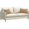 Sofa Pagalvės 2 pcs Ruda 60 x 40 cm Kordūrinis audinys