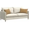 Sofa Pagalvės 2 pcs Ruda 60 x 40 cm Kordūrinis audinys