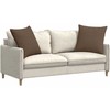 Sofa Pagalvės 2 pcs Ruda 60 x 60 cm audinys