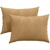 Sofa Pagalvės 2 pcs Ruda 70 x 50 cm Kordūrinis audinys