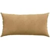 Sofa Pagalvės 2 pcs Ruda 80 x 40 cm Kordūrinis audinys