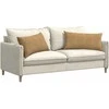 Sofa Pagalvės 2 pcs Ruda 80 x 40 cm Kordūrinis audinys