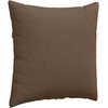 Sofa Pagalvės 2 pcs Ruda 80 x 80 cm audinys