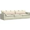 Sofa Pagalvės 2 pcs Smėlio 145 x 40 cm audinys