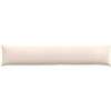 Sofa Pagalvės 2 pcs Smėlio 200 x 40 cm audinys