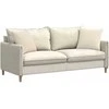 Sofa Pagalvės 2 pcs Smėlio 45 x 45 cm audinys