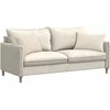 Sofa Pagalvės 2 pcs Smėlio 60 x 40 cm audinys