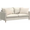 Sofa Pagalvės 2 pcs Smėlio 70 x 50 cm audinys