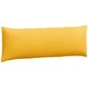 Sofa Pagalvės 2 pcs Šviesi geltona 120 x 40 cm