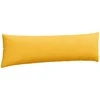 Sofa Pagalvės 2 pcs Šviesi geltona 145 x 40 cm