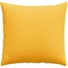 Sofa Pagalvės 2 pcs Šviesi geltona 50 x 50 cm