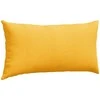 Sofa Pagalvės 2 pcs Šviesi geltona 80 x 40 cm
