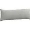 Sofa Pagalvės 2 pcs Šviesiai pilka 120 x 40 cm audinys