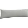 Sofa Pagalvės 2 pcs Šviesiai pilka 145 x 40 cm audinys