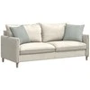 Sofa Pagalvės 2 pcs Šviesiai pilka 45 x 45 cm