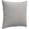 Sofa Pagalvės 2 pcs Šviesiai pilka 45 x 45 cm audinys