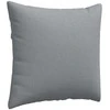 Sofa Pagalvės 2 pcs Šviesiai pilka 45 x 45 cm audinys