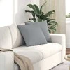 Sofa Pagalvės 2 pcs Šviesiai pilka 45 x 45 cm audinys