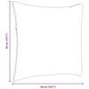Sofa Pagalvės 2 pcs Šviesiai pilka 50 x 50 cm