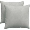 Sofa Pagalvės 2 pcs Šviesiai pilka 50 x 50 cm