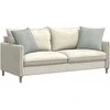 Sofa Pagalvės 2 pcs Šviesiai pilka 50 x 50 cm