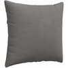 Sofa Pagalvės 2 pcs Šviesiai pilka 50 x 50 cm