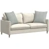 Sofa Pagalvės 2 pcs Šviesiai pilka 60 x 60 cm