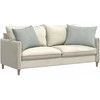 Sofa Pagalvės 2 pcs Šviesiai pilka 70 x 50 cm