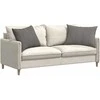Sofa Pagalvės 2 pcs Šviesiai pilka 70 x 50 cm