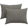 Sofa Pagalvės 2 pcs Šviesiai pilka 70 x 50 cm