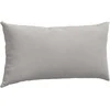 Sofa Pagalvės 2 pcs Šviesiai pilka 80 x 40 cm audinys